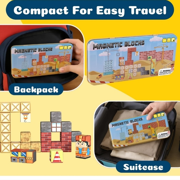 Magnetic Building Blocks - Picture 4 of 7